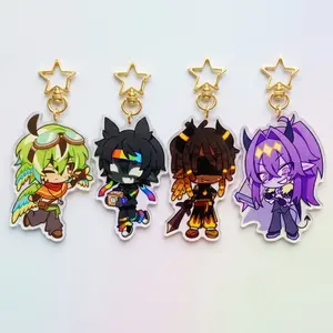 Unstable Universe MCYT Yt Translucent Acrylic Keychain, lifesteal smp acrylic keychains