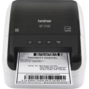 Brother  QL 1100 & 1110 Professional Label Printer - Black & White