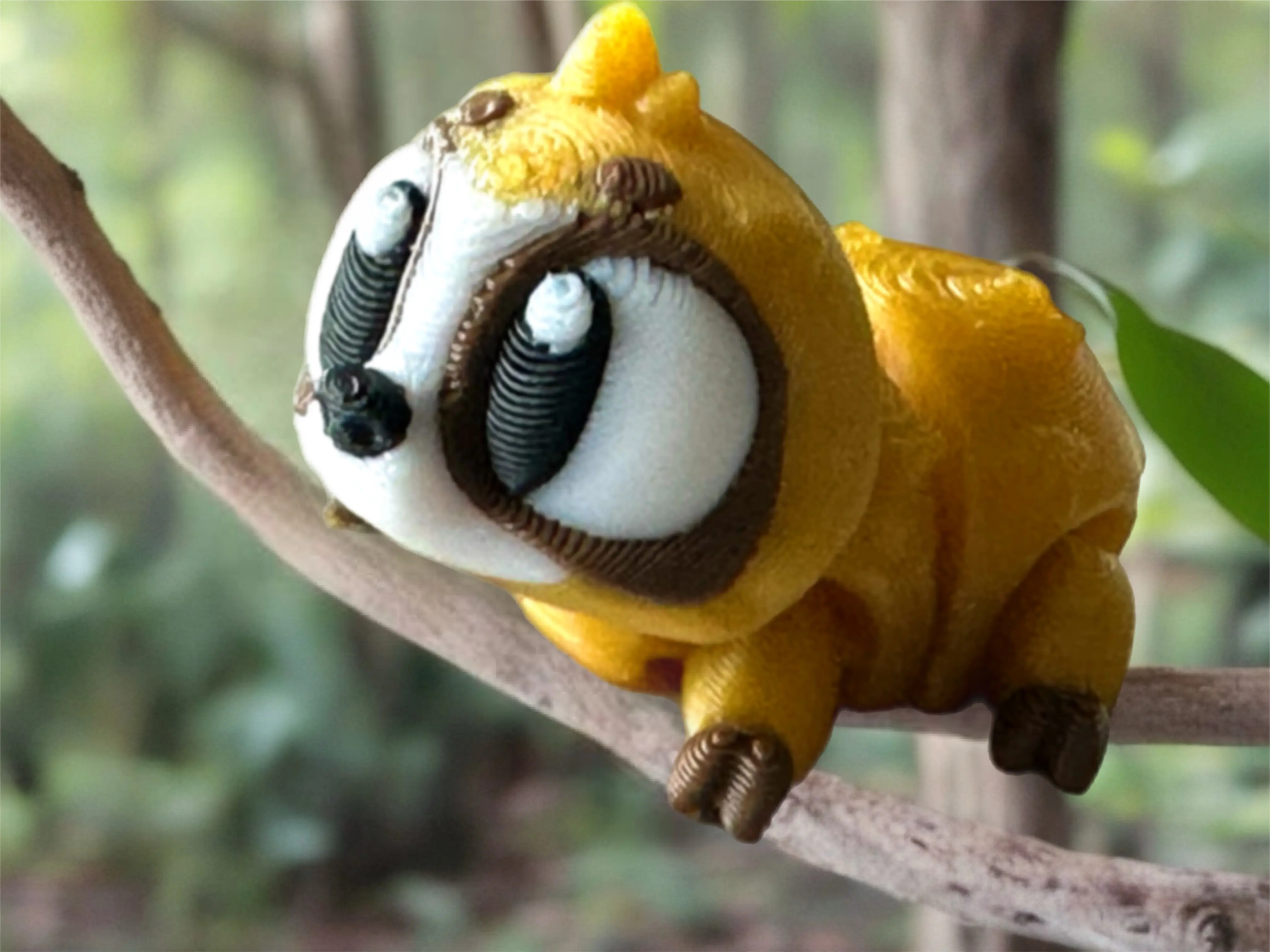 Articulating 3D Printed Baby Sloth Figure