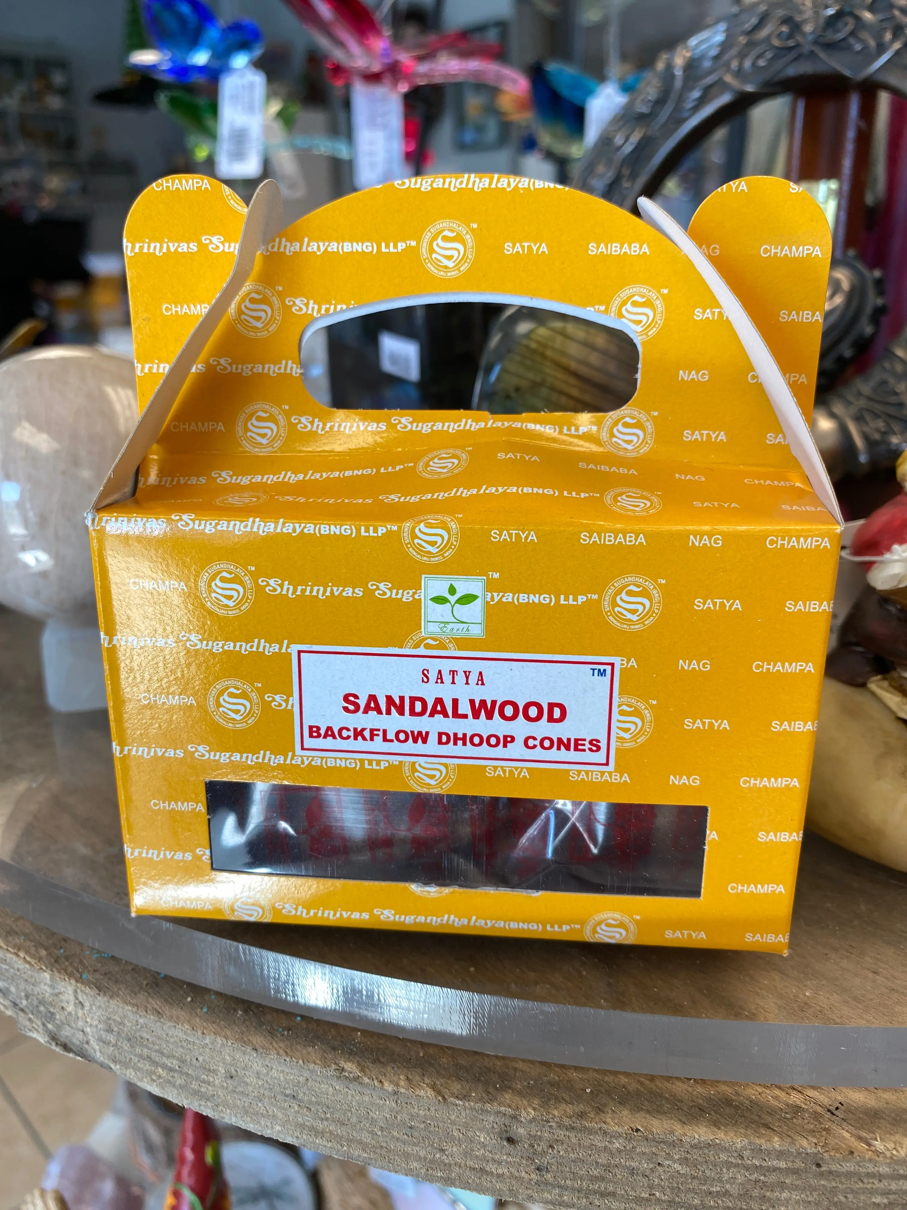 Sandalwood Backflow Incense Cones (Dhoop) Sandalwood Backflow Incense Cones (Dhoop)