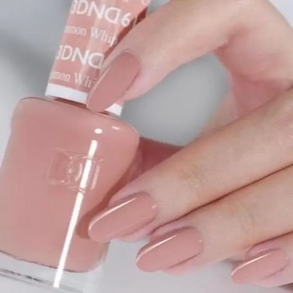 DND 613 CINNAMON WHIP Gel and Lacquer Duo nail care nail art color