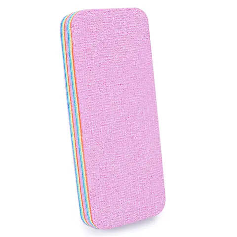 KEEPOW 12-Layer Multicolor Soft Brushed Microfiber Cleaning Cloth - Reusable, Durable, Quick-Dry, Odor-Free, Strong Grime Lift, Easy to Clean, Ideal for Glass, Hand, Leather Wipe, Household Use