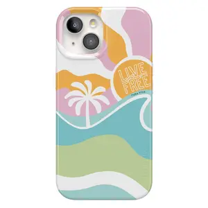 Casely iPhone 15 Case | Pura Vida | Tropical Dreams | Compatible with MagSafe | Classic Ultra Thin Design