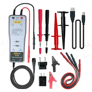 PINTECH High Voltage Differential Active Probe 260V, 200MHz, 10X/100X Attenuation Rate Oscilloscope Probe Kit DP-220