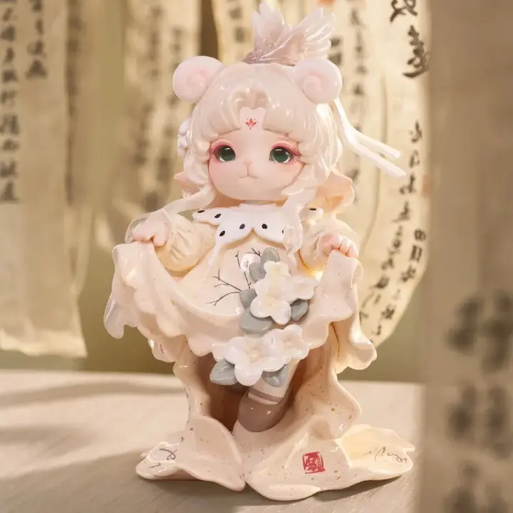 PinYun MIMIA Art of Forgotten Dream Series Blind Box - PVC Blind Bag Collectible Art Toy Set with ABS Components & Paper Parts, Choking Hazard Small Parts Warning, Art Toys