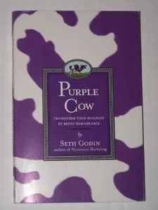 USED Book - PURPLE COW Transform Your Business by Being Remarkable by godin-seth (Paperback) - english