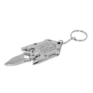 Mini Pocket Keychain Knife Stainless Steel Small EDC Utility Blade for Men, Camping, & Unboxing