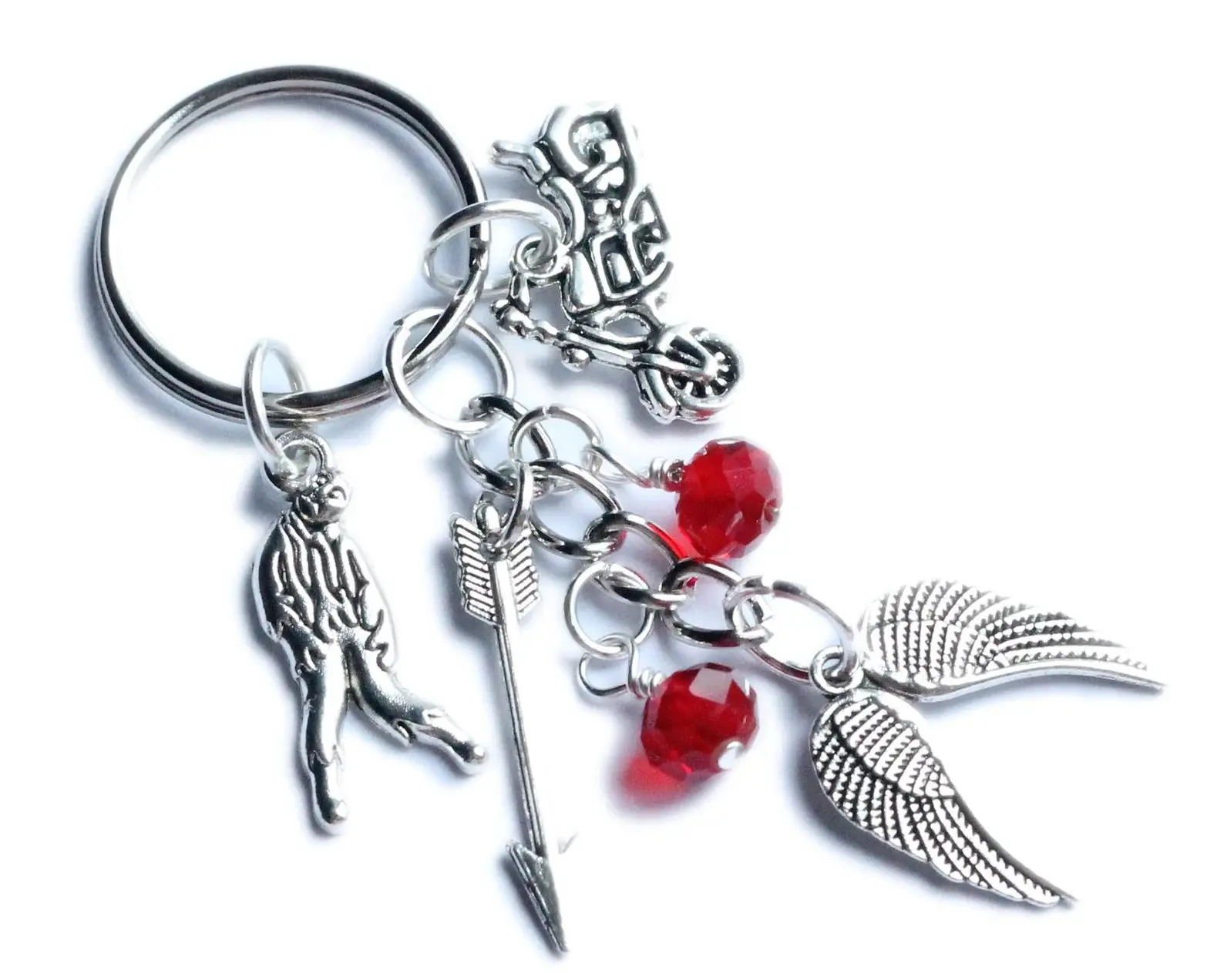 The Walking Dead Daryl Dixon Zombie Keychain