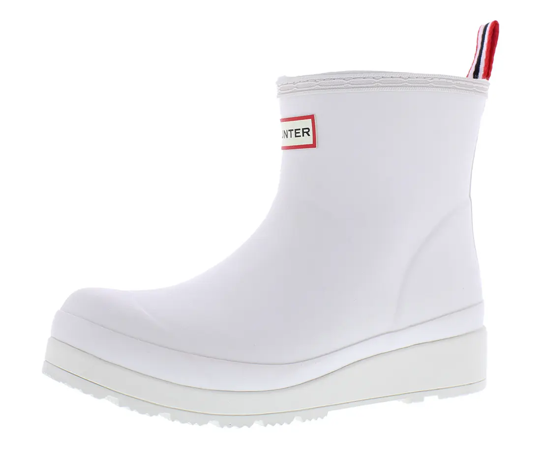HUNTER Women's Play Short Insulated Rain Boots - Waterproof Pull-On Rubber Ankle Footwear for Wet Weather, Boot, Rubber Sole, Short Ankle, Short Boot