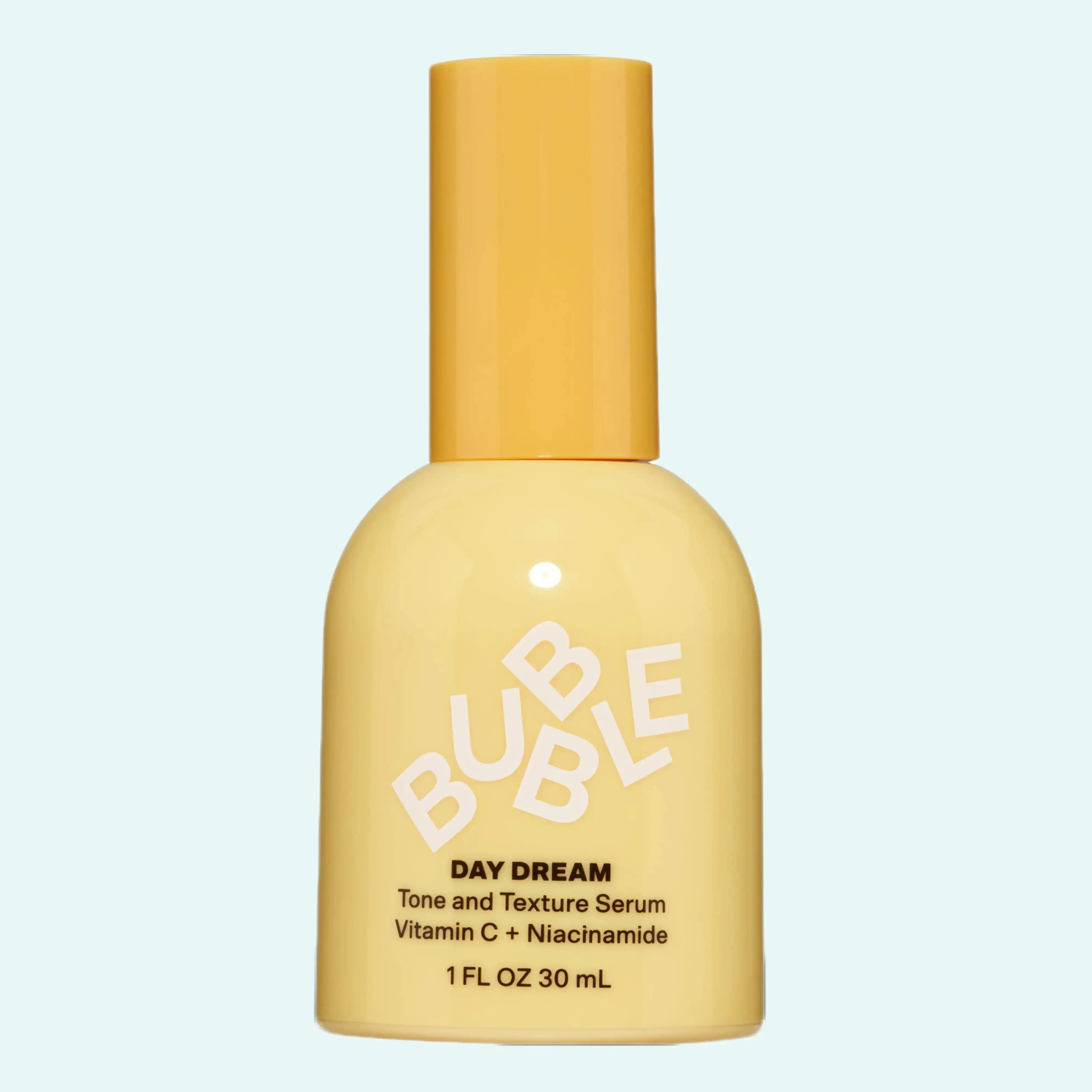 Bubble Skincare Day Dream Face Serum - Daily Tone & Texture Glow Serum with Hydrating Vitamin C, Niacinamide, Smooth Glycerin Moisturizer, Discoloration, Hydrate, Radiance, Brightening Solution