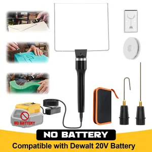 Ecarke 3-in-1 Foam Cutter Tool Compatible with DeWalt 20V Battery, 【Battery NOT Included】, 18W Hot Wire Foam Cutter Kit with USB & Type-C Charging Port，750°F Styrofoam Cutter for Foam DIY Cutting & Carving