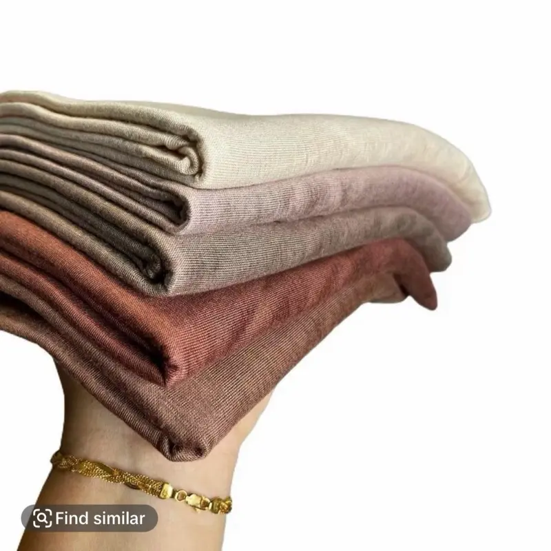 Dubai Made Luxury Dubai Jersey Hijab for Women | Soft Cooling Stretch Muslim Head Scarf | Full Coverage | 200×90cm