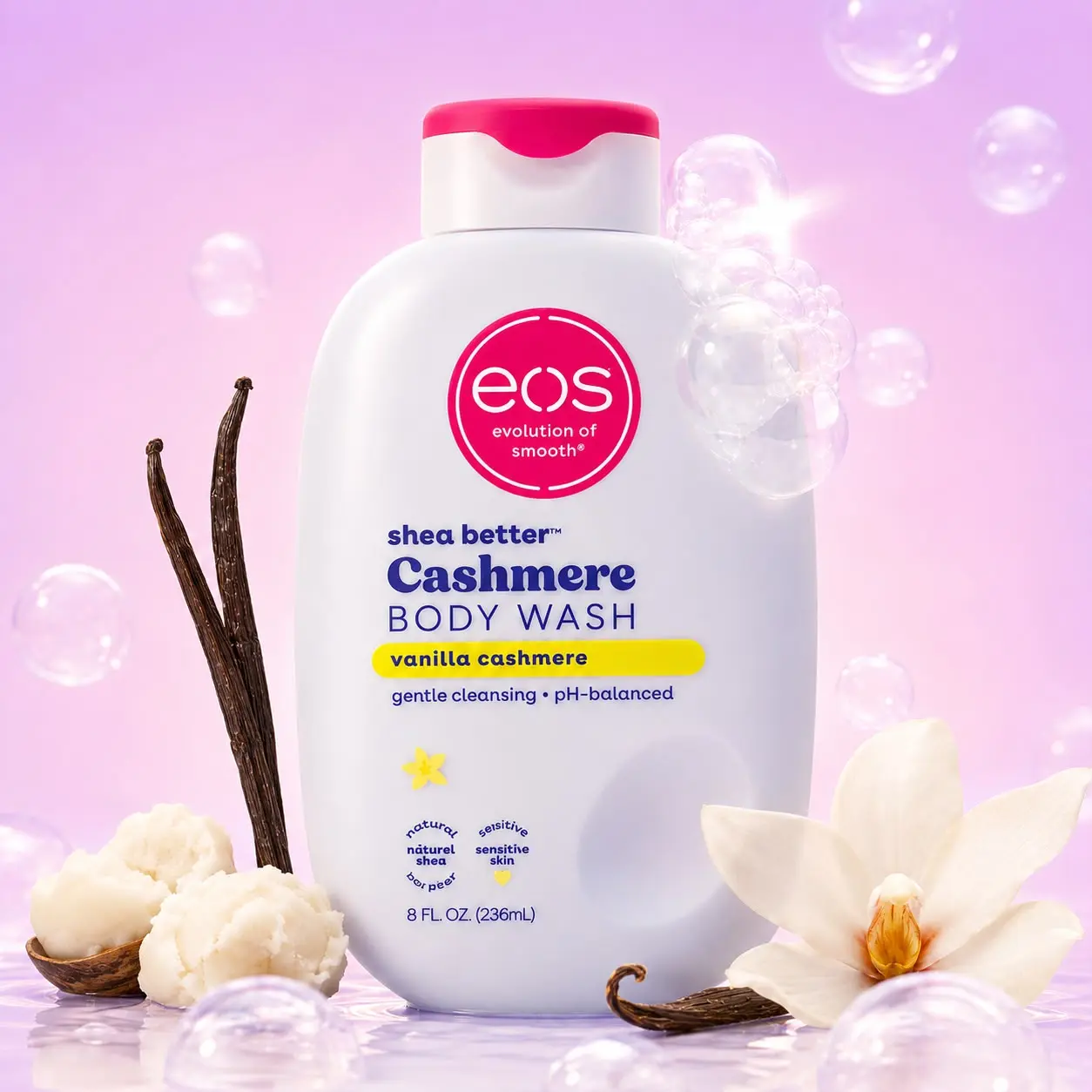 Eos shea better Cashmere Body wash vanilla Cashmere