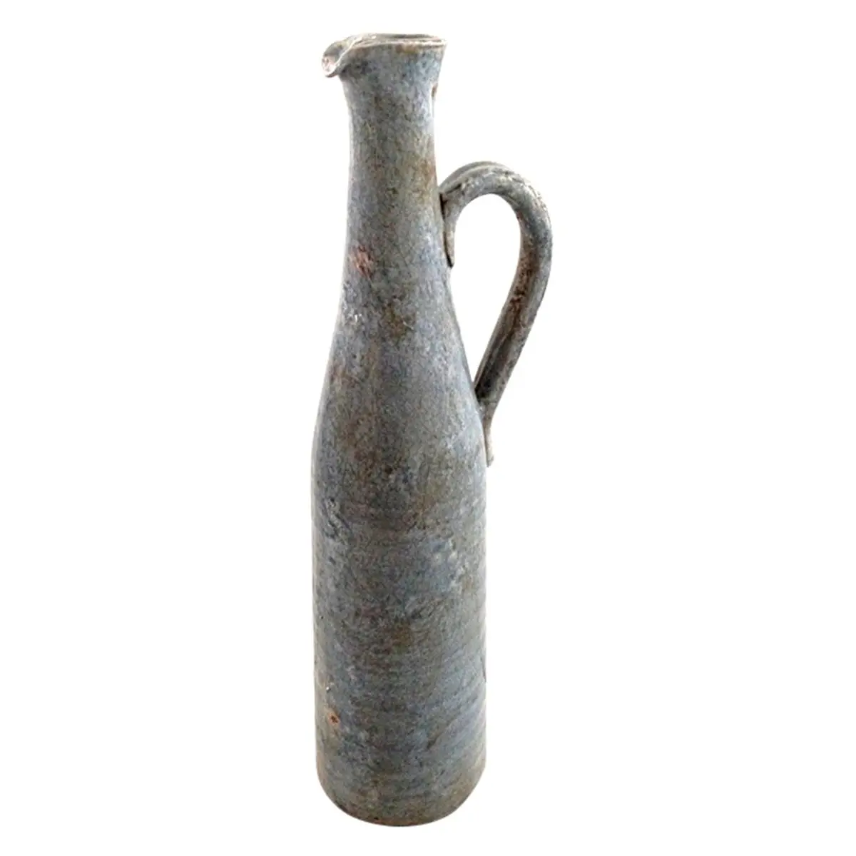 212 MAIN Jeco Tall Ceramic Pitcher - Blue Tall Jug, No Assembly Required, Quality Materials Kitchen Coffee & Tea Serving Ware