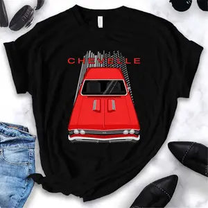 Chevrolet Chevelle Ss 1967 - Red T-Shirt