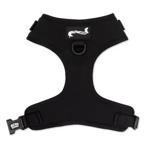 Adjustable Dog Harness - Midnight Collection with Custom Neoprene Fabric & Breathable Mesh for Comfort