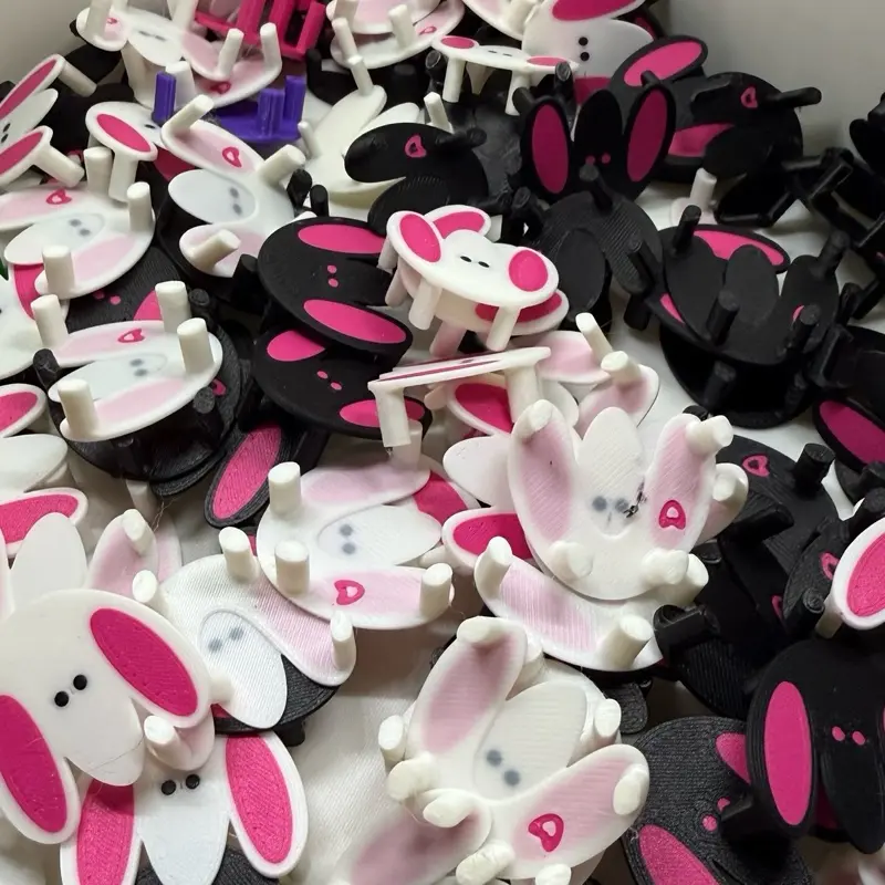 Easter Bunny Hoppers Fidget Toys - Assorted Colors with Bunny Faces, Fun and Engaging for Kids