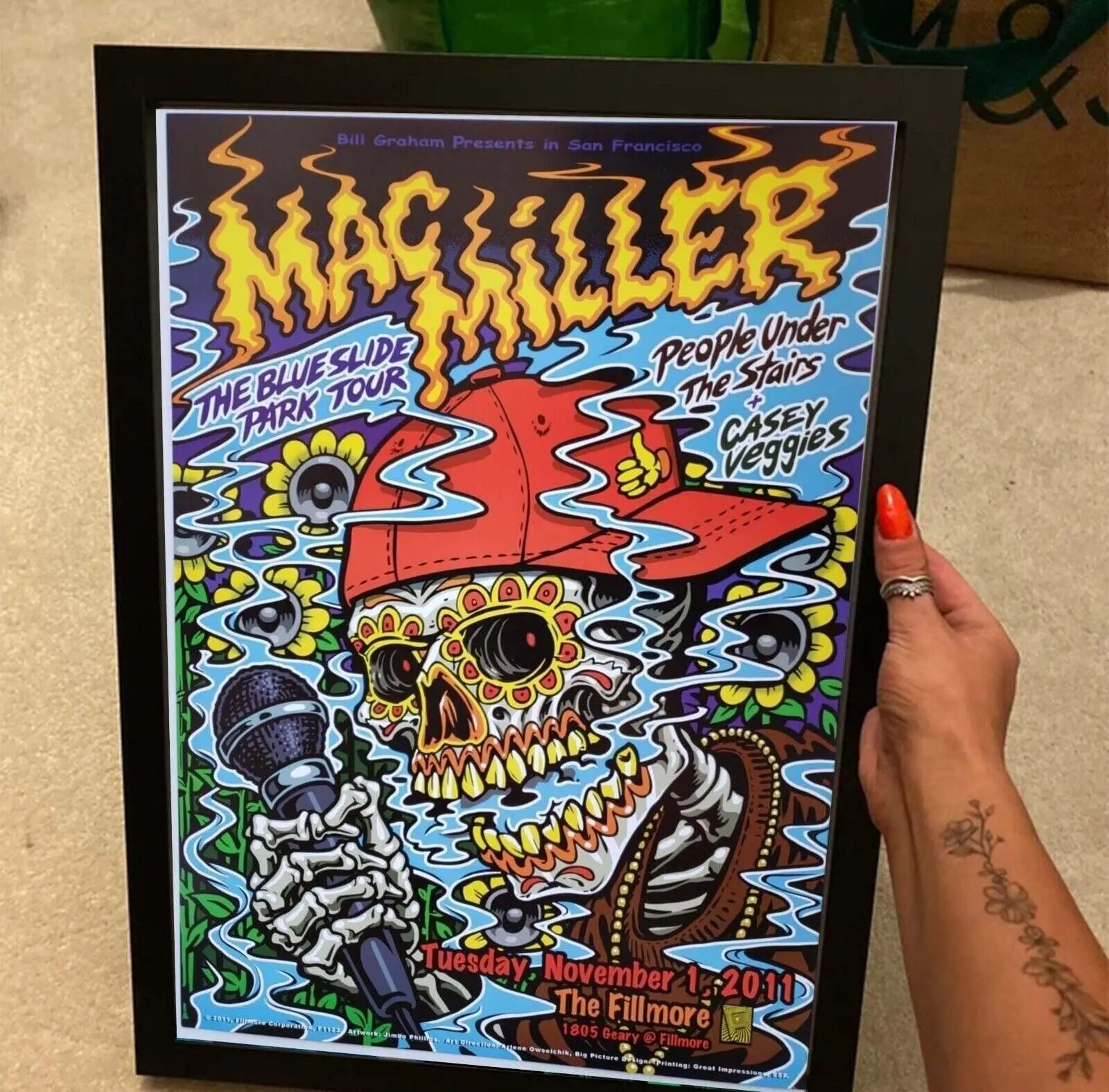 Mac Miller Concert Poster, Vintage Music Poster, Gift Poster