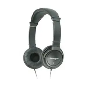 Kensington Wired Hi-fi Electronic Headphone with 40mm Driver, 9ft Cord, Black Audio Accessory