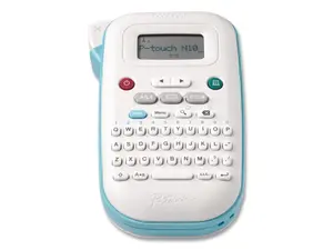 P-Touch PT-N10 Personal Handheld Label Maker 2 Lines 4.7 x 7.6 x 2.8 PTN10
