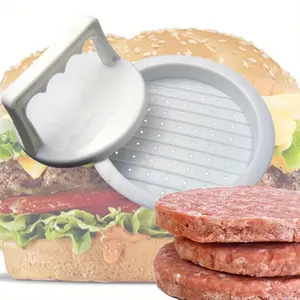 1pc Patty Press Form Hamburger Mold Maker Round Meat Mince BBQ, Kitchen Tools, School Supplies, Back To School, Meal Prep Molds
