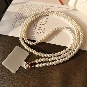 Fashion Anti-Lost Phone Strap, Phone Lanyard, Adjustable Shoulder Belt, Detachable Bag Clip, Suitable for iPhone and Android, Handmade Unique Accessory