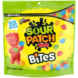 SOUR PATCH KIDS Bites Soft & Chewy Candy, Share Size, 12 oz