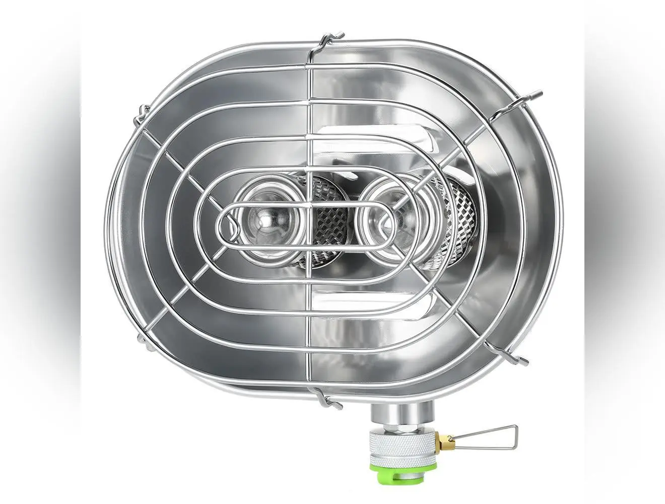 Double Head Outdoor Heater Portable Infrared Ray Camping Heating Stove Warmer Heating Gas Stove