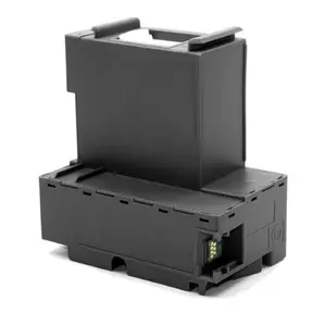 Epson C13S210125 S2101 Maintenance Box with Chip Compatible with SC F130 F160 F170 F150 Printers for Optimal Performance Waste Ink Tank Easy Install One Time Chip