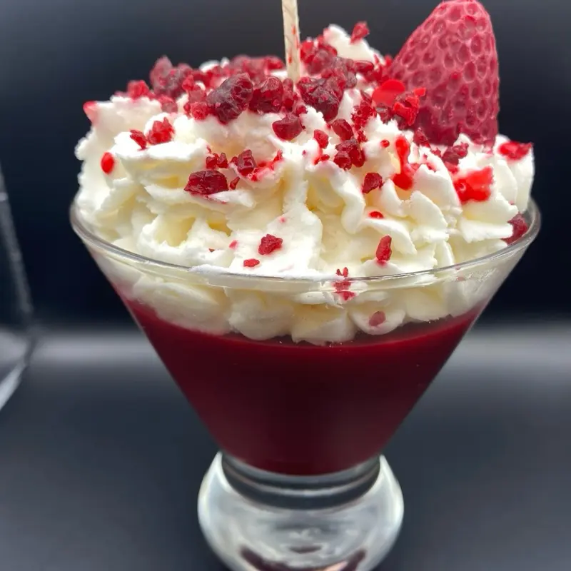 Red Velvet Dessert Candle Red Velvet Dessert Candle