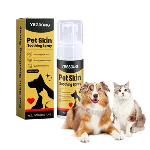 Pet Skin Soothing Spray for Dogs, Pet Skin Care Spray for Dogs & Cats - Natural Soothing Formula for Irritated Skin and Stops Excessive Licking,summervibes Kitten Puppy