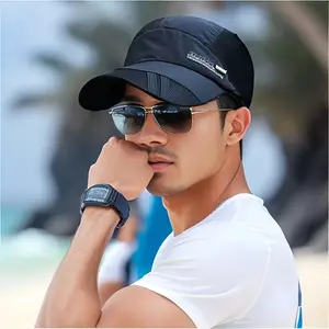 Men's and women's outdoor sports quick-dry baseball cap is suitable for spring and summer running, sports, and mountaineering sun protection