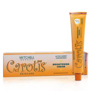 CAROTÏS, Skin Brightening Cream | 1.7 Fl oz / 50 g | Helps to Remove Pigments on: Face, Knees, Body, Armpit, and Private Areas | Brightening Gel with Carrot Oil, Alpha Arbutin, Shea Butter