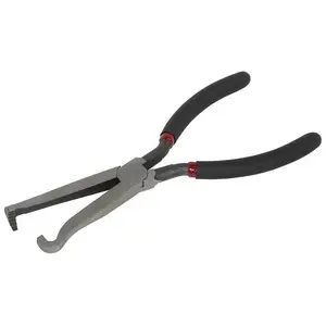 Electrical Disconnect Pliers Remove locking push-tab style electrical connectors found on mass airflow (MAF) sensors, fuel injectors, ignition coils, and other applications easily