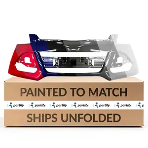 Ford Escape Front Bumper Without Sensor Holes - FO1000678