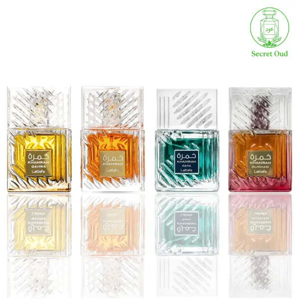 Khamrah Dukhan + Khamrah Waha + Khamrah Qahwa + Khamrah -- 4 Piece Bundle