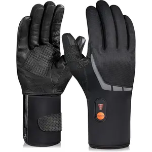 Heated Gloves for Men Women, Rechargeable Waterproof Heated Work Gloves with Arthritis Raynaud's Relief