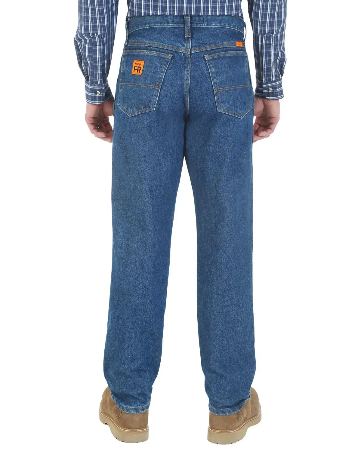Wrangler Men's Fr Relaxed Fit Work Jeans - 10Fr3w050