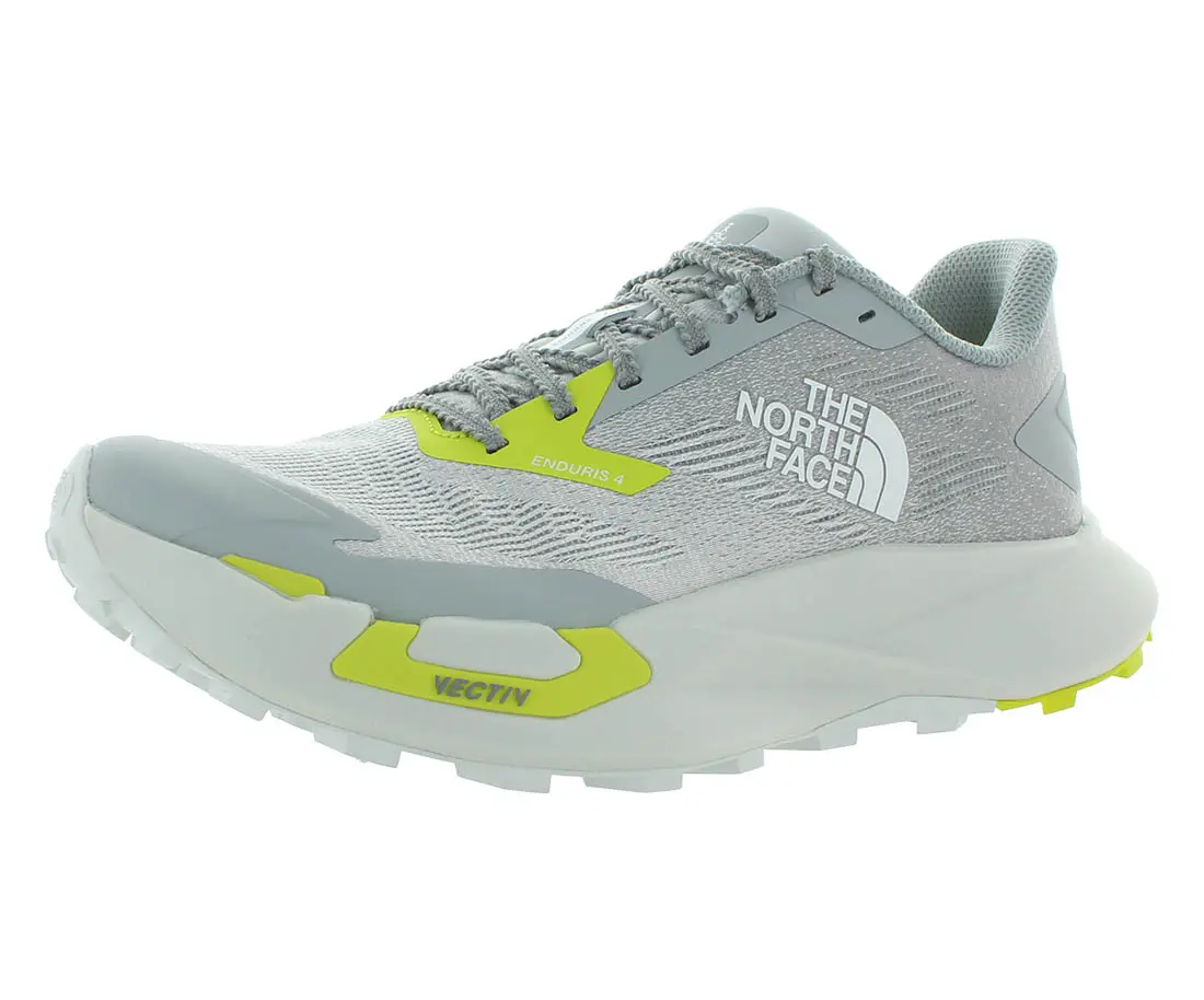 The North Face Vectiv Enduris 4 Men's Lace-Up Fabric Mesh Athletic Trainer - Sneaker, Running Shoes, Outdoor Footwear, Casual Walking Shoes