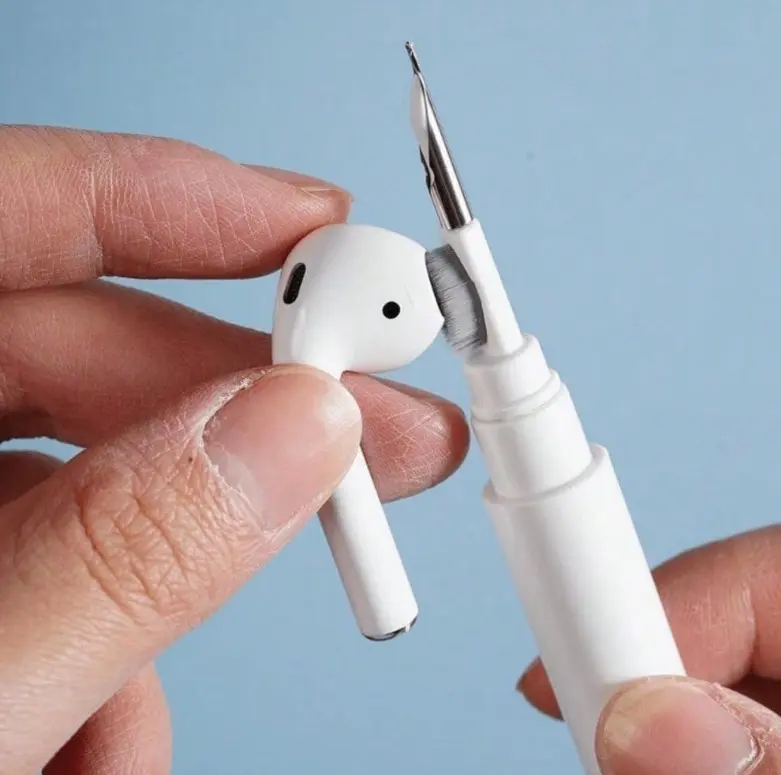 1pc Wireless Earphone Cleaning Tool - Durable Brush Pen for AirPods Pro, Earbuds, Phones, Computers & Devices, Essential Electronics Accessories for Daily Use & Travel Dust Removal Maintenance