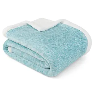 PAVILIA Plush Sherpa Throw Blanket for Couch, Super Soft Reversible Flannel Blankets & Throws for Bed fa, WaSorm Cabin Fuzzy Cozy Fleece Blanket
