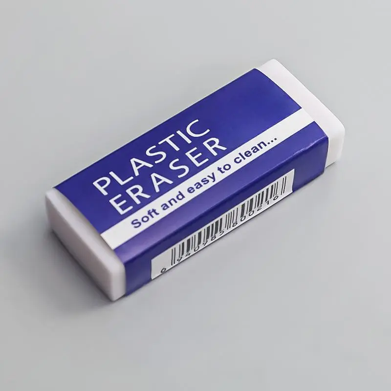 Square 2B Eraser, 1 Count Art Painting Eraser, Student Stationery Eraser For Writing & Drawing Pencil, Writing Tools, Creative Stationery