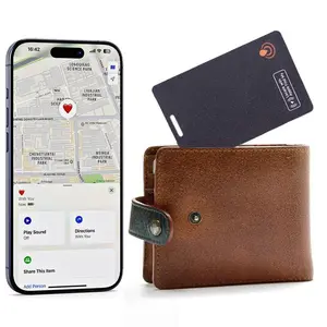 Smart Air Tag GPS Tracker Card Waterproof Tracking Anti Lose Device Key Finder Bag Wallet Locator Smart Tag for Apple Find My APP Smart Card Tracker