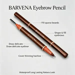 2-Tip UltraFine Filler Pen, Water Resistant Long Lasting hair-like waterproof Natural Easy-Use Tool for Beards, Thin wild Brow Makeup & woman Summervibes Grooming Needs hairlike soft products eyebrow