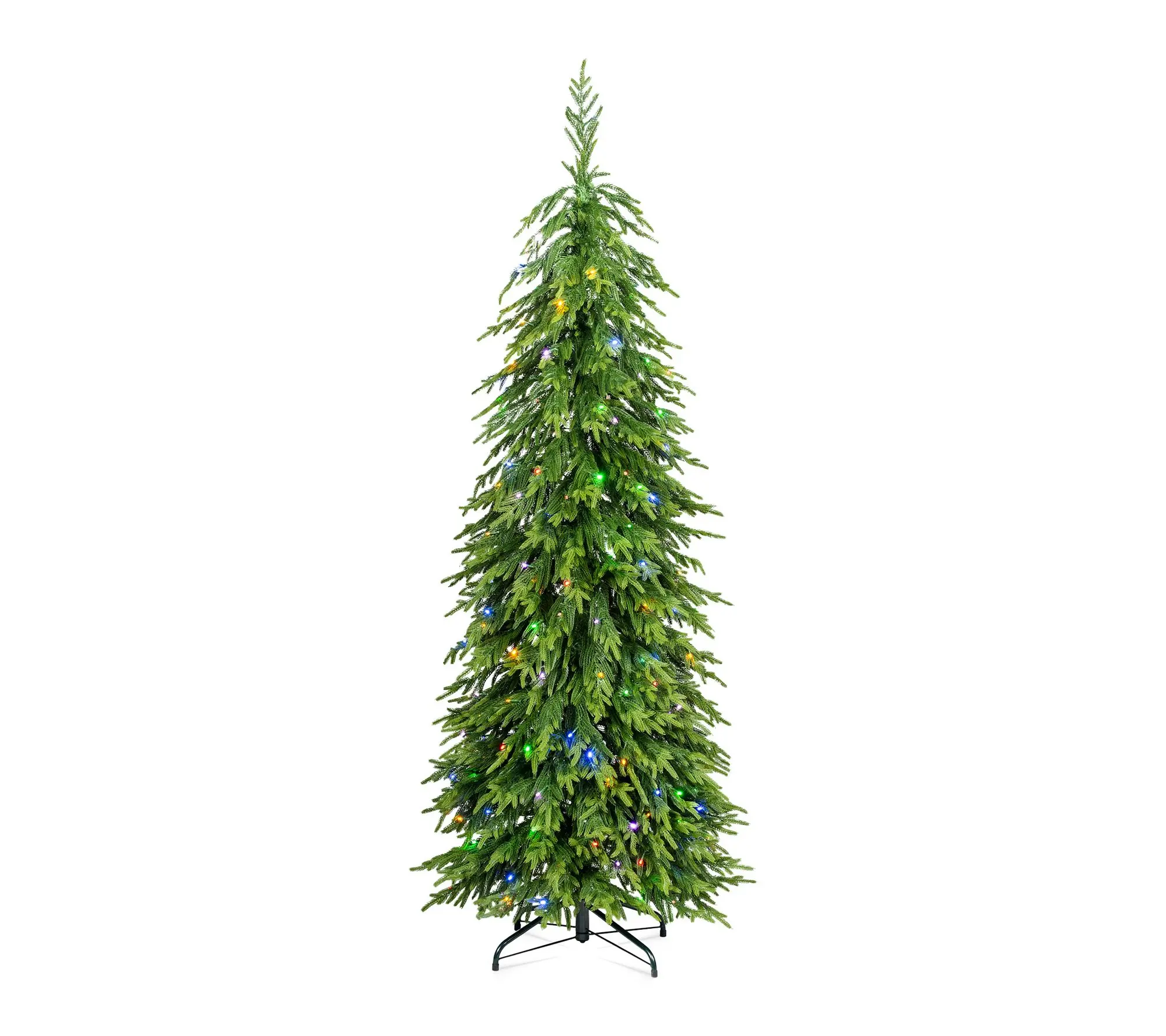 Glitzhome 6ft Pre-lit Christmas Artificial Norfolk Pine