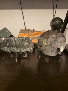 Heart and Specimen Crystal Display Stand