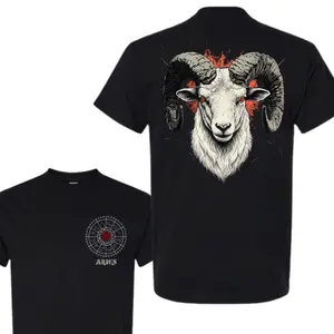 Aries Zodiac Sign Black T-Shirt, Aries Astrology Graphic Blac k Tee, Horoscope Celestial Symbol Shirt, Birthday Gift, Unisex Cotton Crewneck Zodiac Top for Men and Women Streetwear