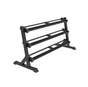 Echo Strength - 3 Tier Dumbbell Rack to fit 5-75LB Dumbbell Set