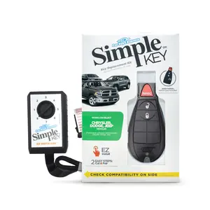 Chrysler, Dodge, Jeep and Volkswagen Simple Key Programmer for Non-Proximity Remote Key FOB (CDFO-E3Z0SK-KIT)