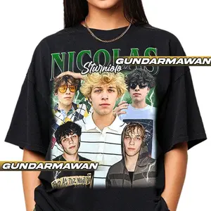 Limited Nicolas Sturniolo Vintage T-Shirt, Gift For Woman and Man Unisex T-Shirt | Timnas